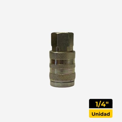 Acople Rápido Hembra 1/4"