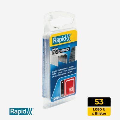 Grapa 53 Rapid (Blister 1080 unid)